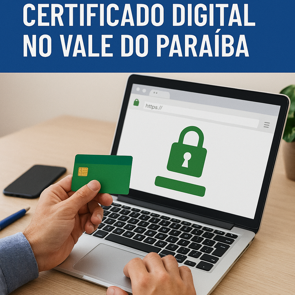 Onde comprar certificado digital no vale do paraíba com segurança